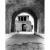 Il grande arco che scavalca via Biberatica nel tratto sud oggi