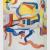 Untitled I, Collezione Privata, New York, 1982, dipinto, cm 175 x 202