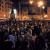 Piazza di Campo de’ Fiori durante le manifestazioni per la “Notte bianca” 7 settembre 2005